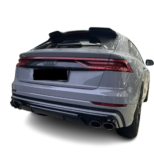 💫ART.4386 Diffusore Posteriore adatto per Audi Q8 2018-2023 Look SQ8💫