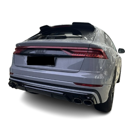 💫ART.4386 Diffusore Posteriore adatto per Audi Q8 2018-2023 Look SQ8💫