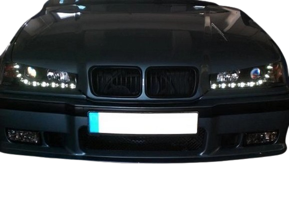 💫ART.4620 Fari Anteriore Day Light (Nero) adatto per BMW E36 '92 4P💫