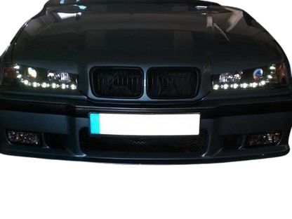 💫ART.4620 Fari Anteriore Day Light (Nero) adatto per BMW E36 '92 4P💫