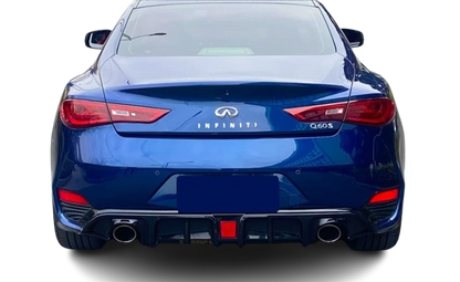 💫ART.4676 Diffusore adatto per Infiniti Q60 2017-2022 look Carbonio💫