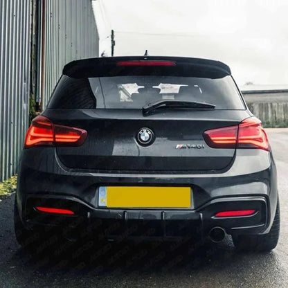 💫ART.4717 Spoiler Tetto per BMW Serie 1 F20 F21 118i M135i M140i 2011-2019💫