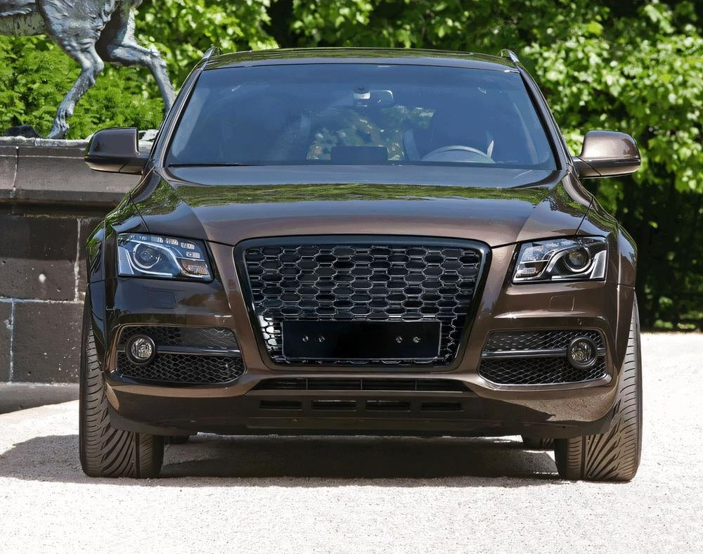 💫ART.4780 GRIGLIA SPORTIVA NERO LUCIDO PDC PER AUDI Q5 8R 2008-2012💫