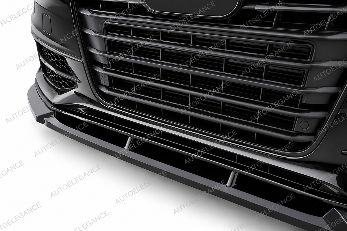 👉ART.11155 Splitter Audi A6 S C7 11+ nero lucido SOLO PER PARAURTI S6 S-Line👈