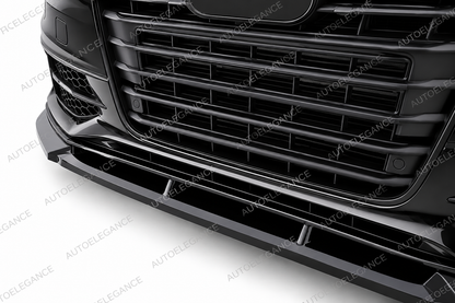 👉ART.11155 Splitter Audi A6 S C7 11+ nero lucido SOLO PER PARAURTI S6 S-Line👈