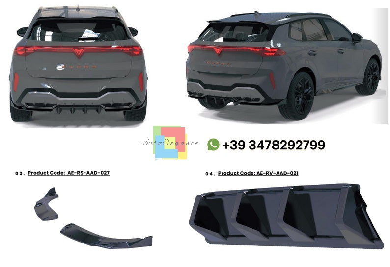 💫Diffusore + Flaps addato per Cupra Terramar 2024+💫
