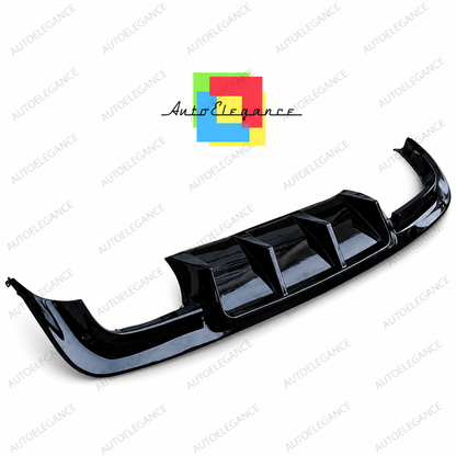 👉DIFFUSORE M5 LOOK ADATTO PER BMW SERIE 5 E60 E61 03-07 NERO LUCIDO 0147👈