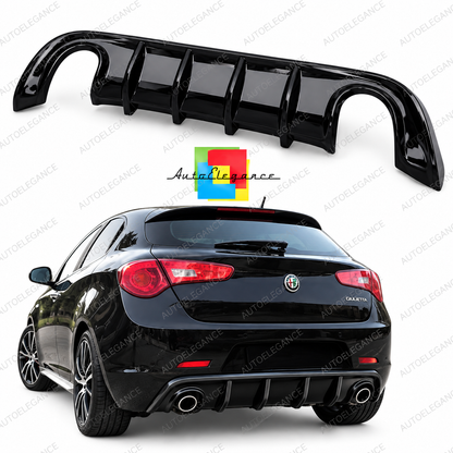 👉Diffusore posteriore adatto per Alfa Romeo Giulietta 1+1 opaco look sportivo👈