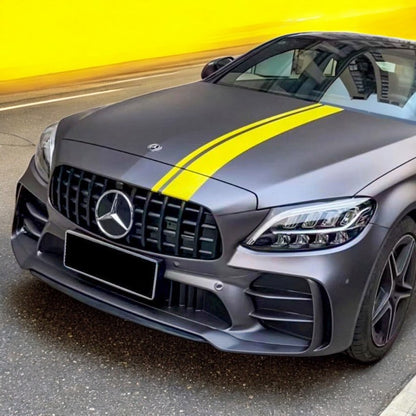Bumper suitable for Mercedes C-Class (W205) 2013-2018
