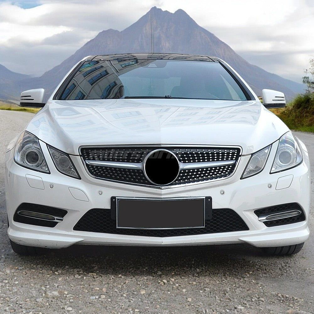 ⭐DIAMOND GRILLE SUITABLE FOR MERCEDES E-Class C207 W207 Coupe 2009 - 2012⭐