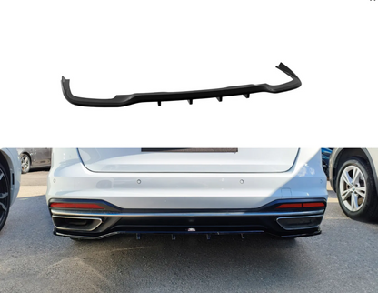 💕ART.9551 Splitter posteriore Audi A4 B9 Facelift Avant NERO  LUCIDO 💕