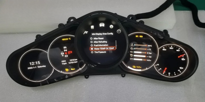 ART.4946 Cruscotto digitale auto Display informazion Porsche Cayenne 958