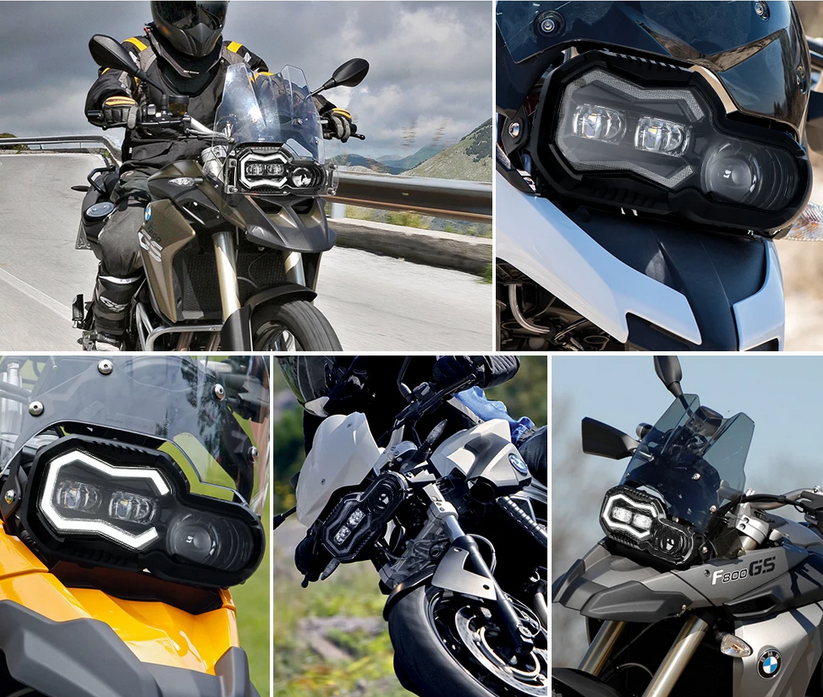 💕ART.7878  FARO  MOTO FULL FULL LED  BMW F650GS F700GS F800GS F 800GS 💕