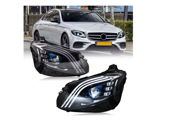 💕ART.8241  FARI ANTERIORI Mercedes Benz C-Class 16-21 W213 E200 E260 E300 E35💕