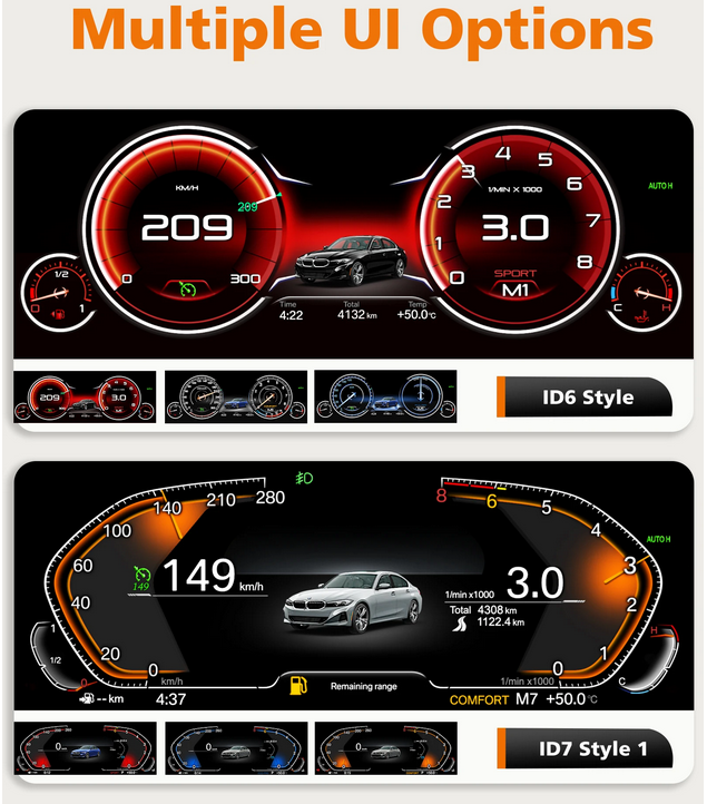 💕 Cocpit Strumento Quadro BMW 3/4 Series F30/F31 GT-F34 F32/F33/F36 13-20💕