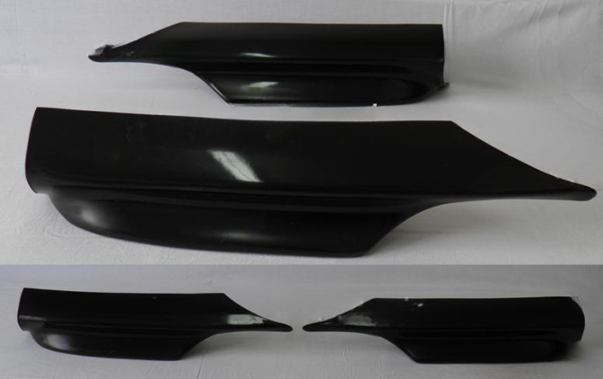 🔥FLAPS SPLITTER ADATTO PER BMW SERIE 3 E90 M PACK 2005-2009🔥
