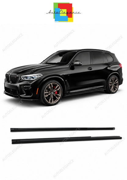 💕ESTENSIONI MINIGONNE BMW X3 G01 LCI 21-24 LOOK M NERO LUCIDO💕