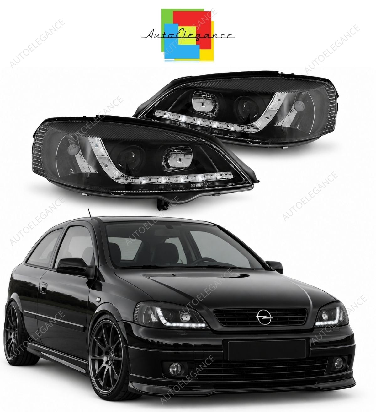 BODYKIT E36 + COUPE REAR LIGHTS WITH WHITE INDICATOR
