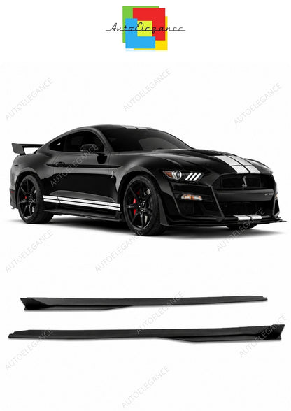 💕 Sotto Minigonne Adatte per Ford Mustang 15-23 Look GT500 💕