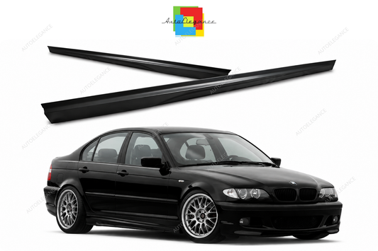 💕MINIGONNE LATERALI BMW E46 98-05 BERLINA TOURING LOOK M💕