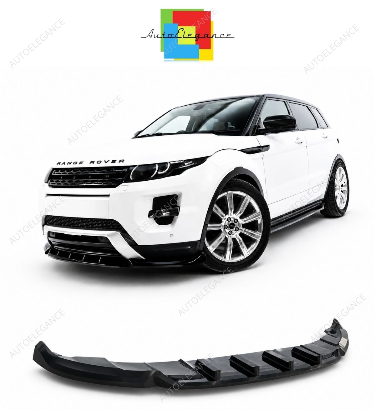 💕 Splitter Anteriore Adatto per Range Rover Evoque Mk1 11-13 ABS 💕