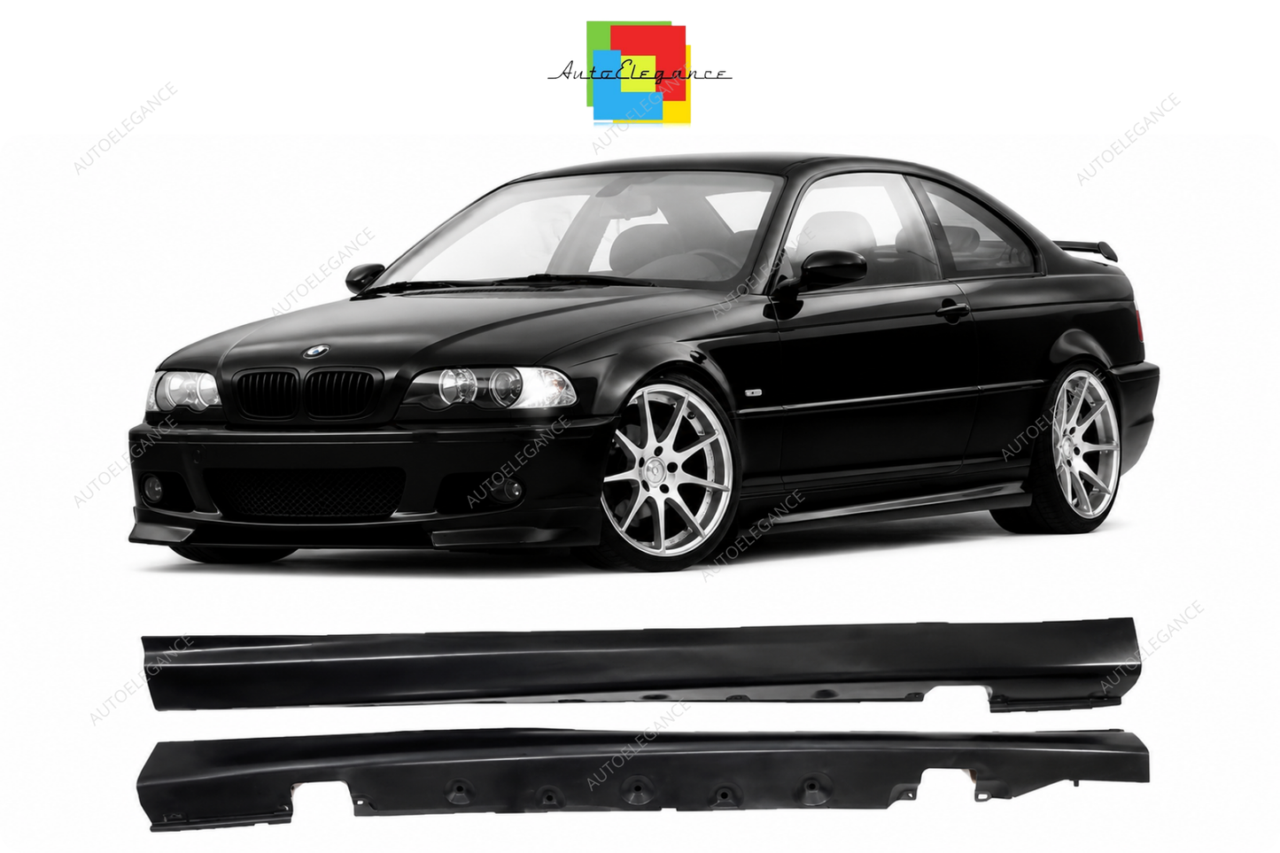 💕MINIGONNE LATERALI BMW E46 99-07 COUPE CABRIO LOOK M💕