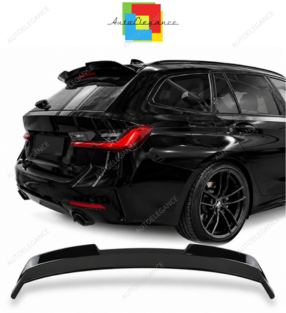 💕 Spoiler Tetto HAUER Adatto per BMW G21 G81 Touring Nero Lucido 💕