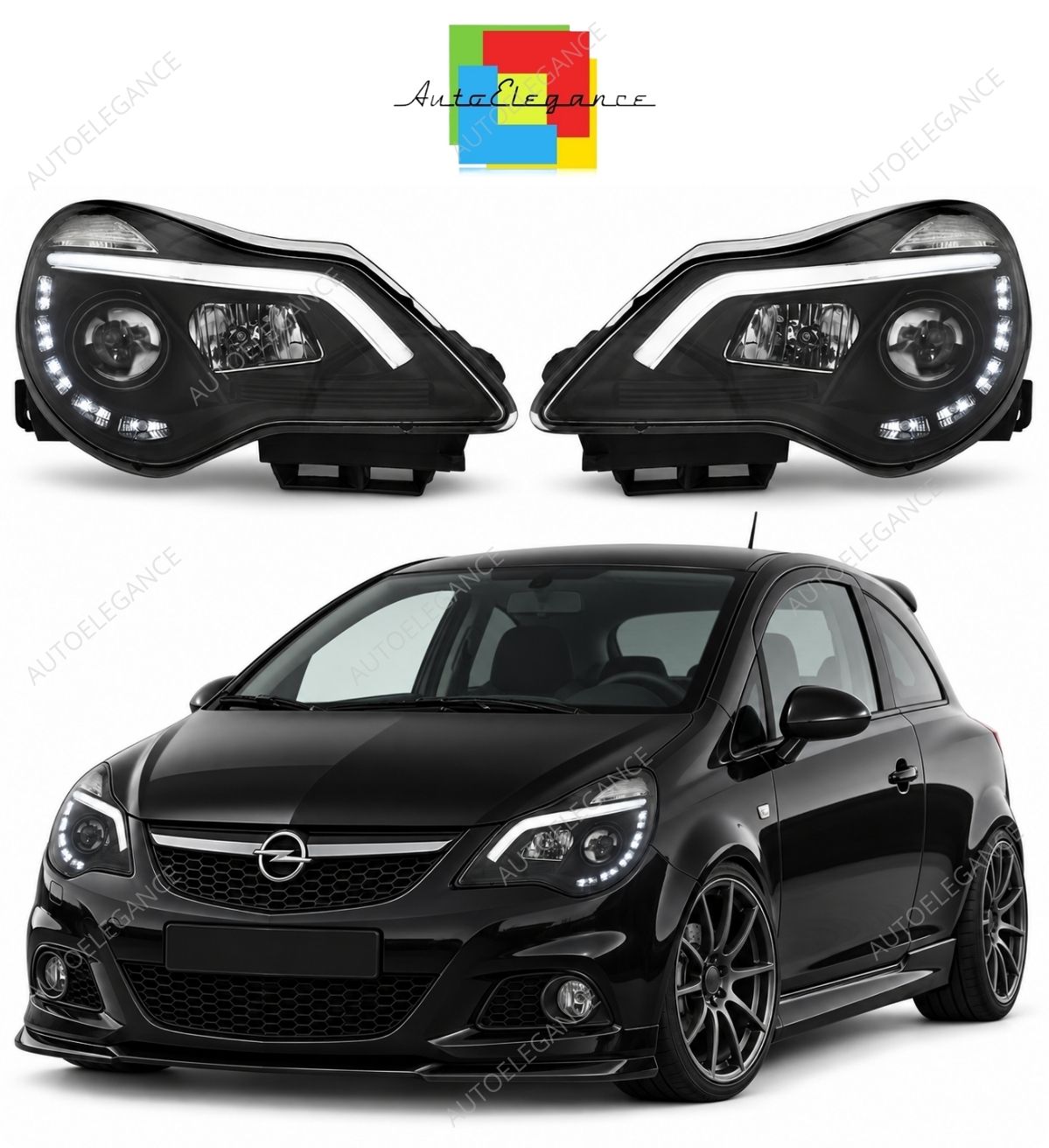 BODYKIT E36 + COUPE REAR LIGHTS WITH WHITE INDICATOR