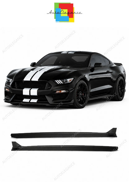 💕SOTTO MINIGONNE LATERALI FORD MUSTANG 15-23 LOOK GT350💕