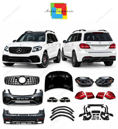 💕 Kit Conversione Adatto per Mercedes GL X166 a GLS 63 AMG X166 💕