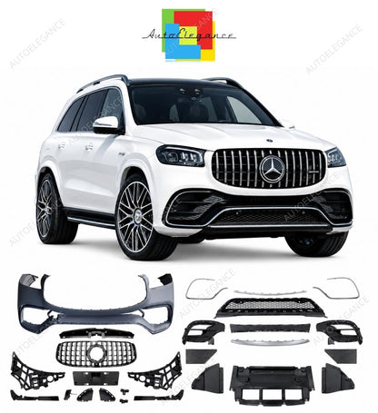 💕Paraurti Anteriore Adatto Per Mercedes X167 GLS look AMG GLS63💕