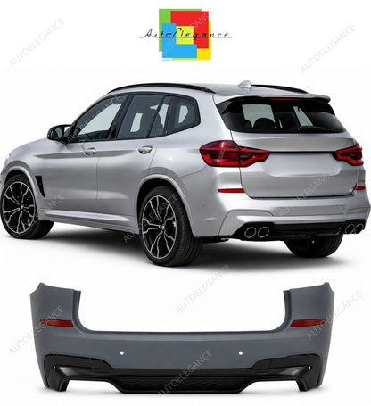 💕PARAURTI POSTERIORE BMW X3 G01 18-20 LOOK X3M PDC💕