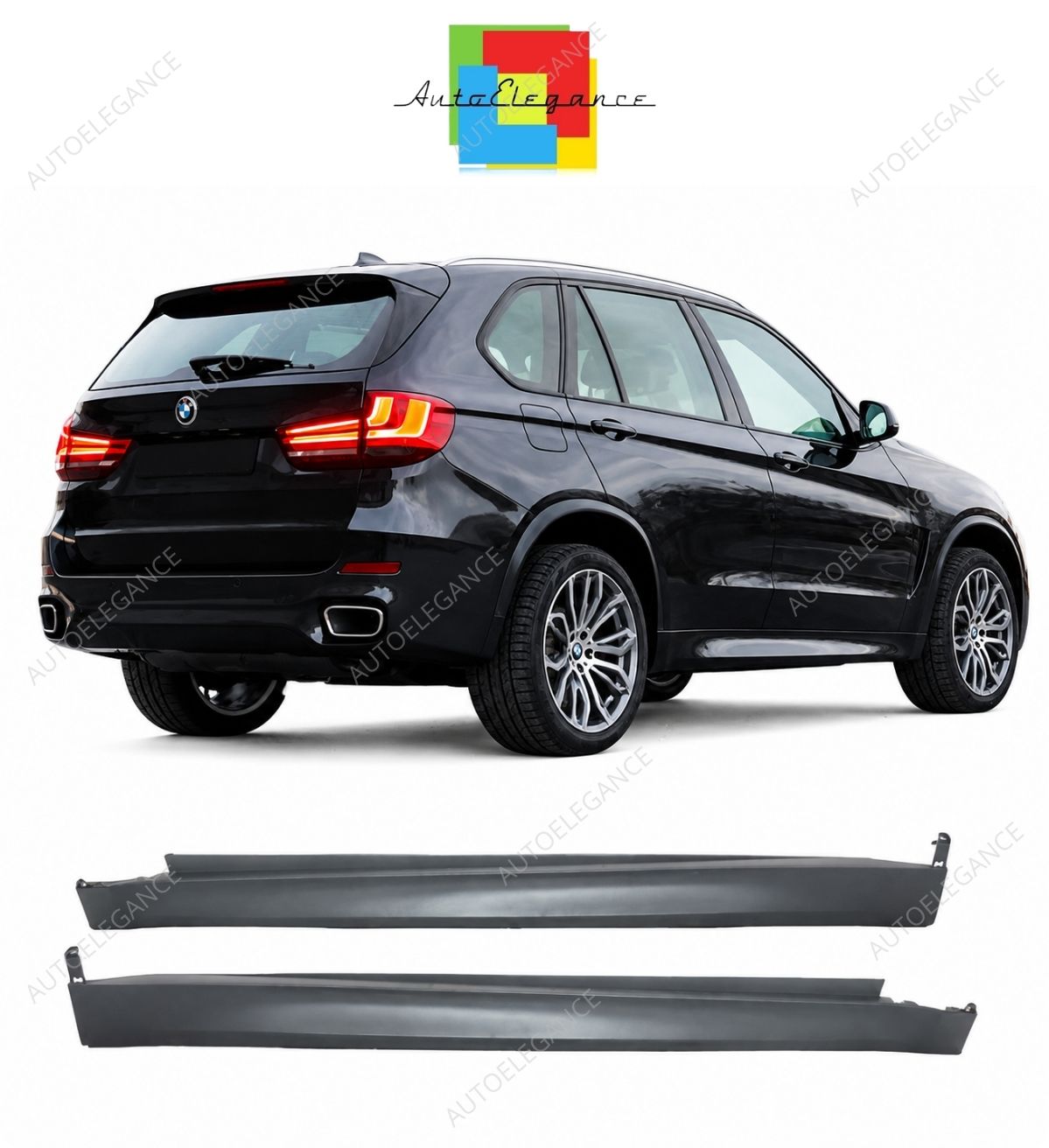 💕MINIGONNE LATERALI BMW X5 F15 LOOK X5M💕