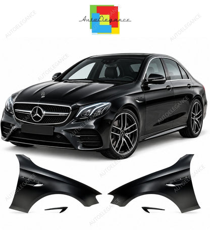💕Parafanghi Anteriore Adatto Per Mercedes W213/C238 2016-2022 Look AMG Metal💕