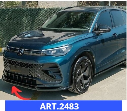 💫ART.2483 SPLITTER VW Tiguan Mk3 2024+ A Plus R Line V1 Style💫