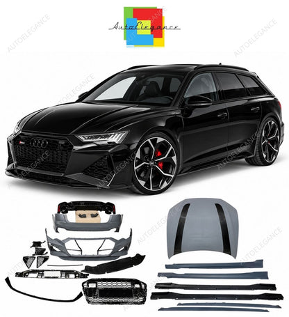 💕Kit Estetici Adatto Per Audi A6 C8 Look RS6💕
