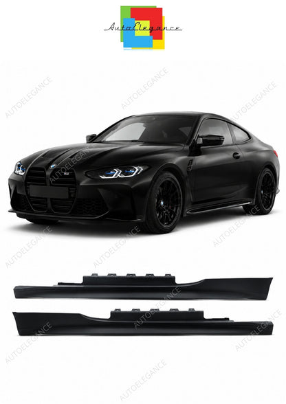 💕 Sotto Minigonne Adatte per BMW G22 20-24 Look M4 Sport 💕