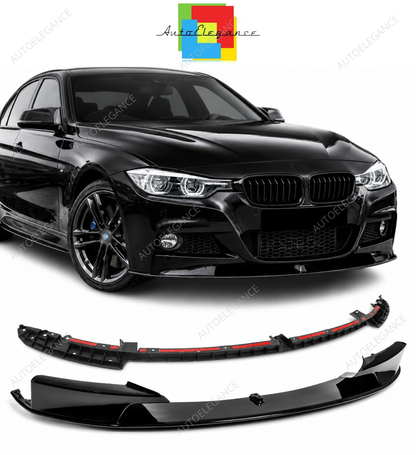 💕Spoiler Lip Anteriore Performance Adatto per BMW F30 F31 M-Pack Nero Lucido💕