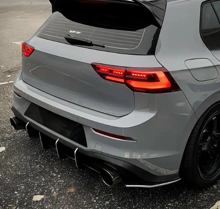 ART.8152 SPLITTER  POSTERIORI VW Golf 8 MK8 GTI 2020-2024