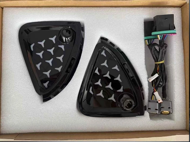 💕ART.7909 GRIGLIE FENDINEBBIA CON LED Mercedes Benz V-Class W448 Vito V250 V3💕