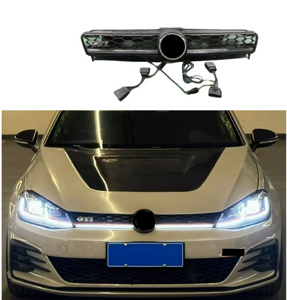💕ART.7815  GRIGLIA CON LED VW Golf 7 7.5 MK7 💕