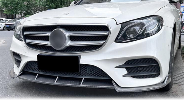 💕ART.7987 SPLITTER MERCEDES W213 E260 E300 E43 AMG 2017-2019 CARBONIO💕