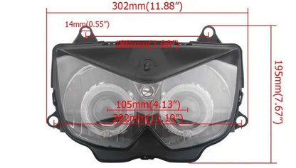 💕ART.7917  FARO MOTO FULL FULL LED Kawasaki Z1000 Z750 Ninja 250R EX250💕