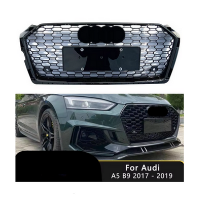 💕ART.7869  GRIGLIA  Audi A5 B9 2017-2019 S5 RS5 NERO LUCIDO 💕