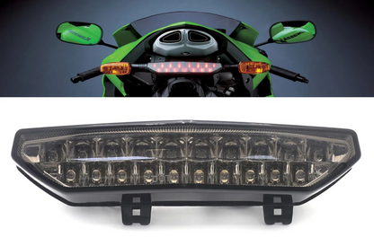 💕ART.7913 Frecce LED con luce stop posteriore  Kawasaki Ninja ZX-6R ZX6R 2007💕