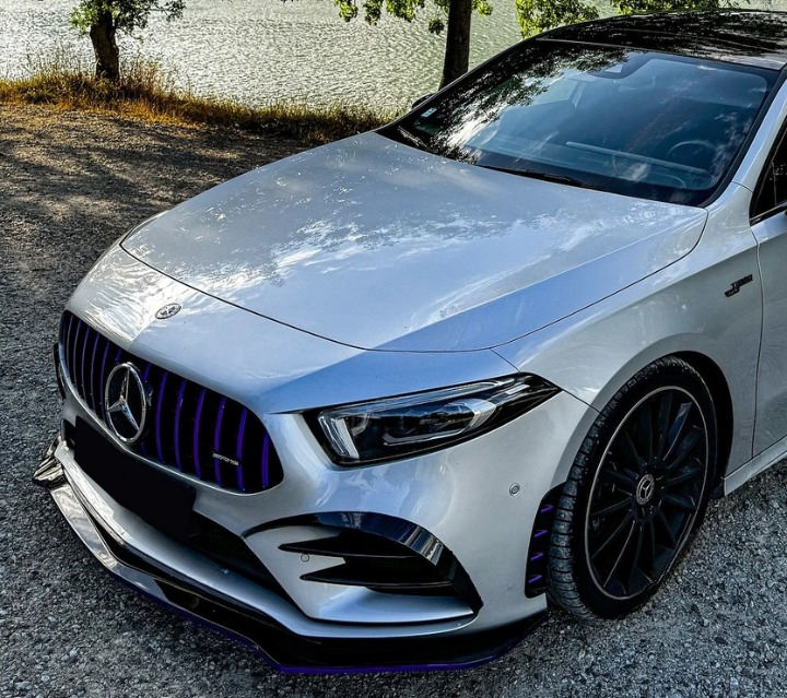 💕ART.8256 SPLITTER   Mercedes Benz A Class W177 2018+ NERO 💕