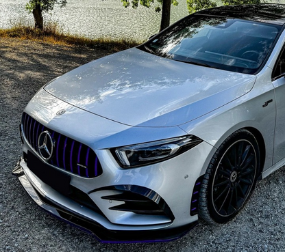 💕AART.8258  SPLITTER Mercedes Benz A Class W177 2018+ CARBONIO💕