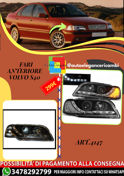 💫ART.4147 FARI ANTERIORE ADATTO PER VOLVO S40 95-98💫