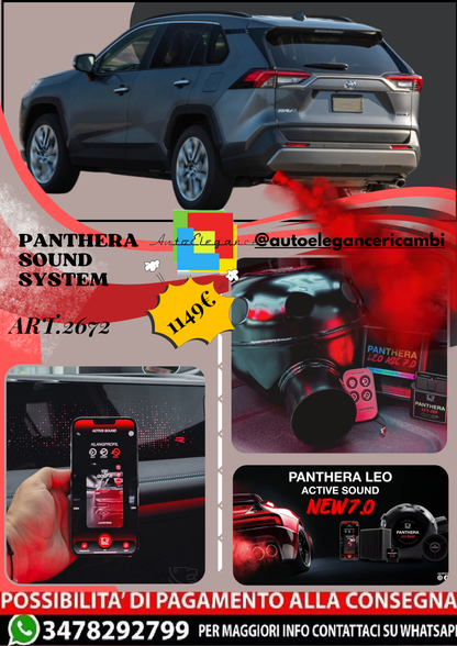 🎀ART.2672 PANTHERA SOUND SYSTEM ADATTO PER Toyota RAV4 (2019)🎀