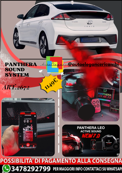 🎀ART.2672 PANTHERA SOUND SYSTEM ADATTO PER Hyundai Ioniq (2020)🎀
